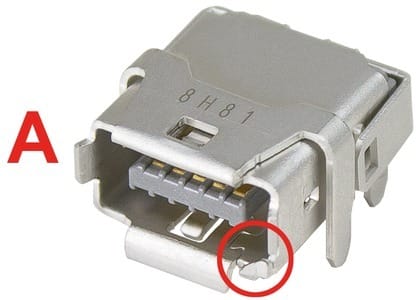 HARTING - ix Industrial 10A-1 jack AH (T&R550)