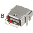 HARTING - ix Industrial 10B-1 jack AH (T&R550)