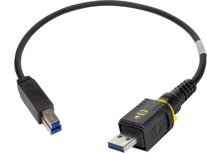 HARTING - PP-V4-CA-USB3A/USB3B-PP/IP20-P-P-STR-3.0