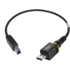 HARTING - PP-V4-CA-USB3A/USB3B-PP/IP20-P-P-STR-3.0