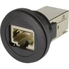 HARTING - har-port RJ45 Koppler Cat.6 schwarz