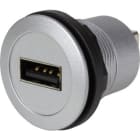 HARTING - har-port USB 2.0 A-B WDF silver