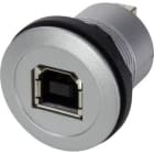 HARTING - har-port USB 2.0 B-A WDF silver