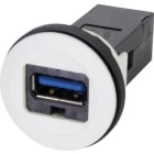HARTING - har-port USB 3.0 A-A PFT white