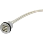 HARTING - har-port 2x USB 2.0 A-A 1,5m Kabel