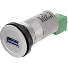 HARTING - har-port USB charger 5V/1,5A silver