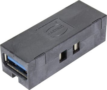 HARTING - USB 3.0 HIFF Bulkhead Koppler Typ A-A