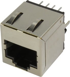 HARTING - RJI RJ45 Buchse Cat.5 THR vertikal 16x16