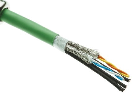 HARTING - RJI Kabel AWG 22/7, hybrid, 100m-Ring