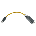 HARTING - RJI 8AWG26/7, CAT6, PUR, IP20+Han3A,10m