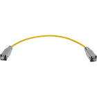 HARTING - 2xHan3a RJI cable assy, PVC, Cat6a, 30m