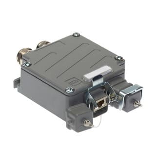 HARTING - RJI Han3A Metal Outlet IP65/67 empty