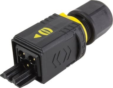 HARTING - PushPull V4, power, 250V/16A, w/o cont.