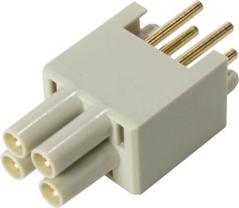 HARTING - HPP V4 Power Löteinsatz 48V/12A 4p vert.