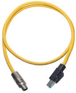 HARTING - RJ45 - M12 x-code Cable Assy 2,0m PVC