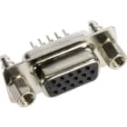 HARTING - D SUB HD FE STR 15P PL3_4-40 SCREW LOCK