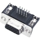 HARTING - DSUB HD FE RA 44P S4 4-40 NUT AND B-LOCK