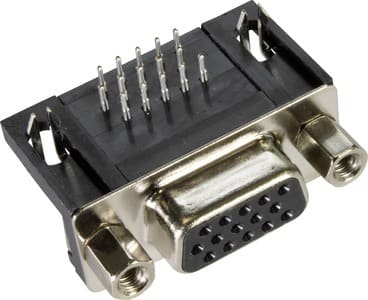 HARTING - D SUB HD  FE RA 15P PL3_4-40 SCREW LOCK