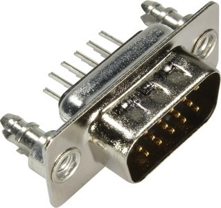 HARTING - D SUB HD MA STR 15P PL3_4-40 NUT