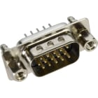 HARTING - D SUB HD MA STR 15P PL3_4-40 SCREW LOCK