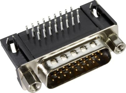 HARTING - D SUB HD MA RA 26P PL3_4-40 SCREW LOCK