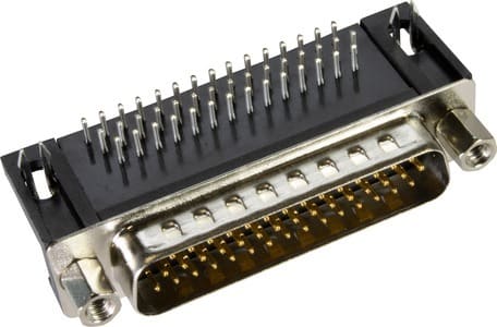 HARTING - D SUB HD MA RA 44P PL3_4-40 SCREW LOCK