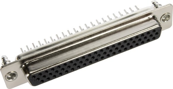 HARTING - D SUB HD FE STR 62P PL3_4-40 NUT