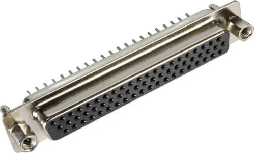 HARTING - D SUB HD FE STR 62P PL3_4-40 SCREW LOCK