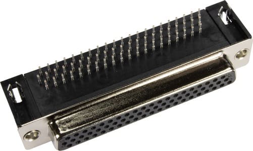 HARTING - D SUB HD FE RA 62P PL3_4-40 NUT AND