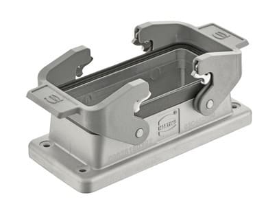 HARTING - Han 16EMV/B-AGG-Rear Fit-QB-o. Rahmen