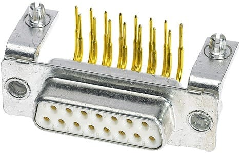 HARTING - 9 way RA Female 47 BLnut4