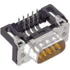 HARTING - DSUB SV MA SSDP ANG73-254 09P PL3 HOLE