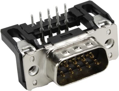 HARTING - DSUB SV MA SSDP ANG73-254 09PPL3 NUT4-40