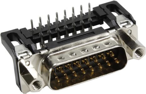 HARTING - DSUB SVMESSDPANG73-284 15PAS2 NUTSKL4-40