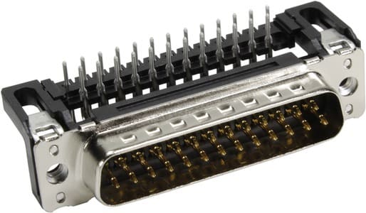 HARTING - DSUB SV MA SSDP ANG73-254 25PPL3 NUT4-40