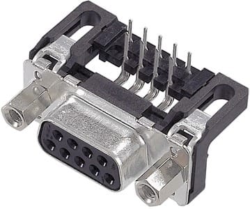 HARTING - DSUB SV FE SSDP ANG73-284 09P PL2 HOLE