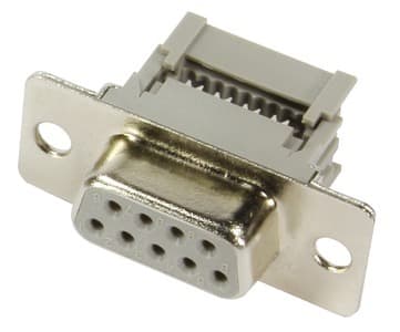 HARTING - D SUB SV FE IDC 09 AU3 with M3 nut