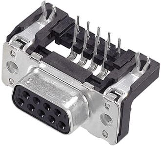 HARTING - DSUB SV FE SSDP ANG73-284 09P AU3 GC M3