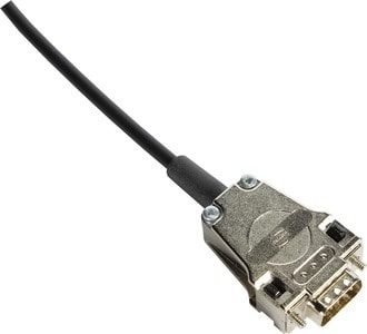 HARTING - D Sub top entry metal hood 9 pole with