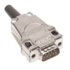 HARTING - D Sub top entry metal hood 9 poles with