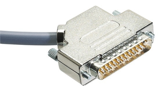 HARTING - D-SUB GEHAEUSE 9-POL. SEITLICH, NICKEL