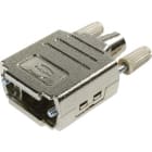 HARTING - D SUB metallized plastic top entry hood