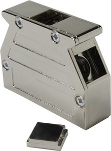 HARTING - D-Sub 9P metpl hood 2a-ent sp-sl-lo