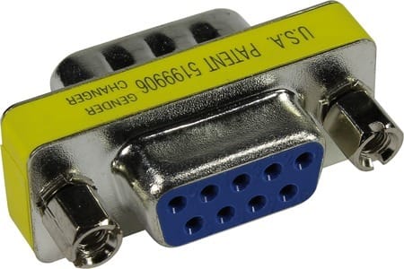 HARTING - Gender changer M/F 9 pole