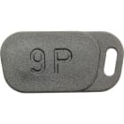 HARTING - D-SUB DUST CAP MALE, SIZE 1
