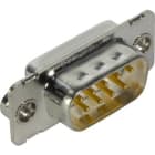HARTING - D-Sub 09-pole MinD solder cup male nut M
