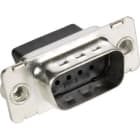 HARTING - D SUB MA CRIMP 9P with 4-40 UNC rear nut