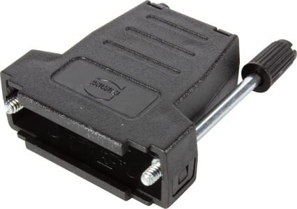 HARTING - D-SUB 15 GEH. GS+GG, SCHWARZ
