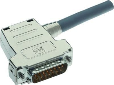 HARTING - 15pThermoplastic metallized hood top