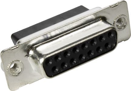 HARTING - MIN D FE 15p crimp terminal with 4-40 UN